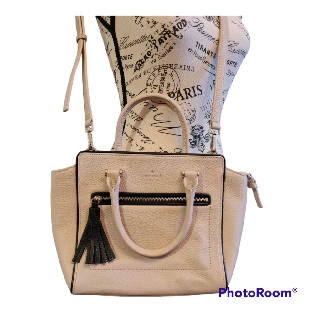 NWOT♠️ Kate Spade♠️ Light Pink Chester Street Small Allyn Pebble Leather Satchel - Picture 3 of 14